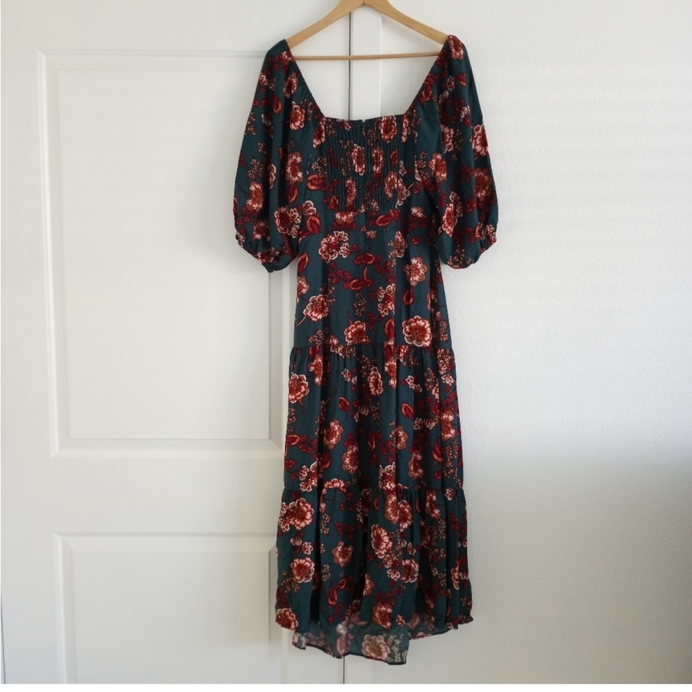 MINK PINK Olivia Midi Dress in Green. - Picture 8 of 13